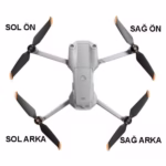 DJI Mavic Air 2s Uyumlu Motorlu Kol Mavic Air 2S yedek parça aksesuar fiyat hızlı kargo Türkiye