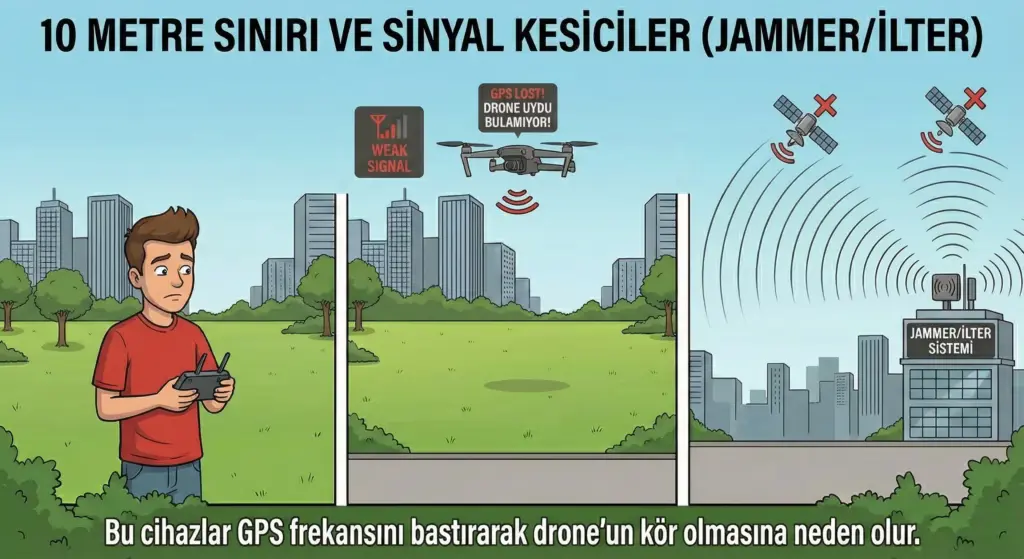 10 metre siniri ve sinyal kesiciler ilter jammer