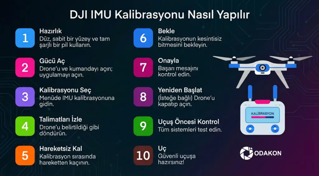 DJI IMU Hatası Nedir? IMU Kalibrasyonu Nasıl Yapılır? 5 dji imu kalibrasyonu nasıl yapılır