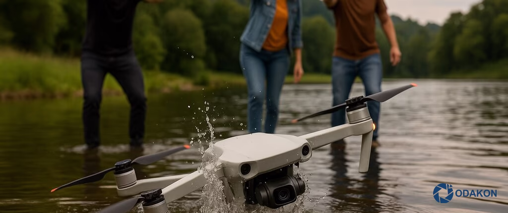 DJI Drone Suya Düştü Ne Yapmalıyım? (2025 Acil Müdahale Rehberi)