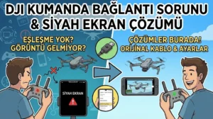 dji kumanda bağlantı sorunu eşleşme yok çözümü