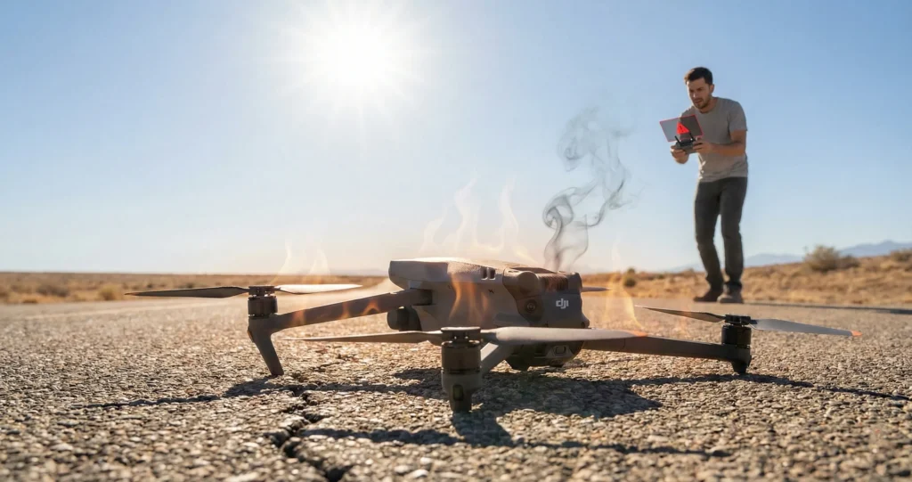 DJI Drone Aşırı Isınma Uyarısı 30135 Çözümü