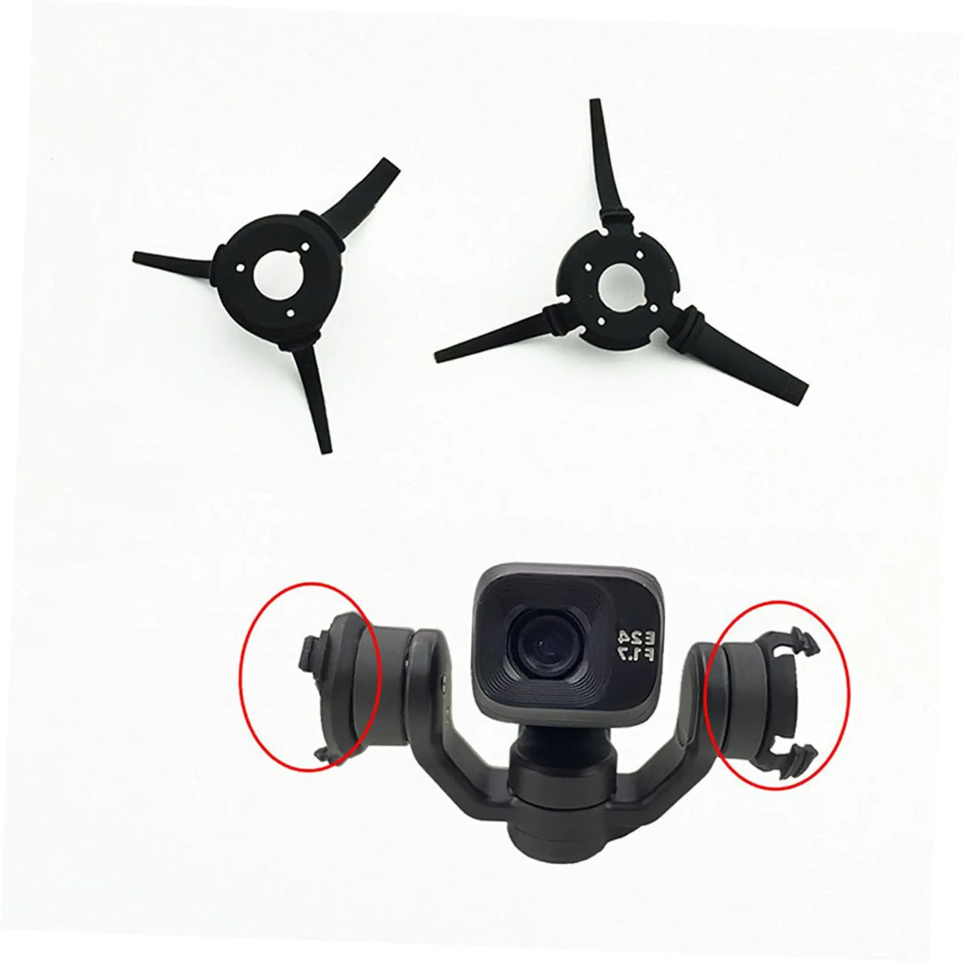 DJI Mini 3 / 3 Pro Gimbal Kauçuk Lastik Seti Mini 3 Mini 3 Pro Mini 4 Pro DJI Drone Parçaları yedek parça aksesuar fiyat hızlı kargo Türkiye