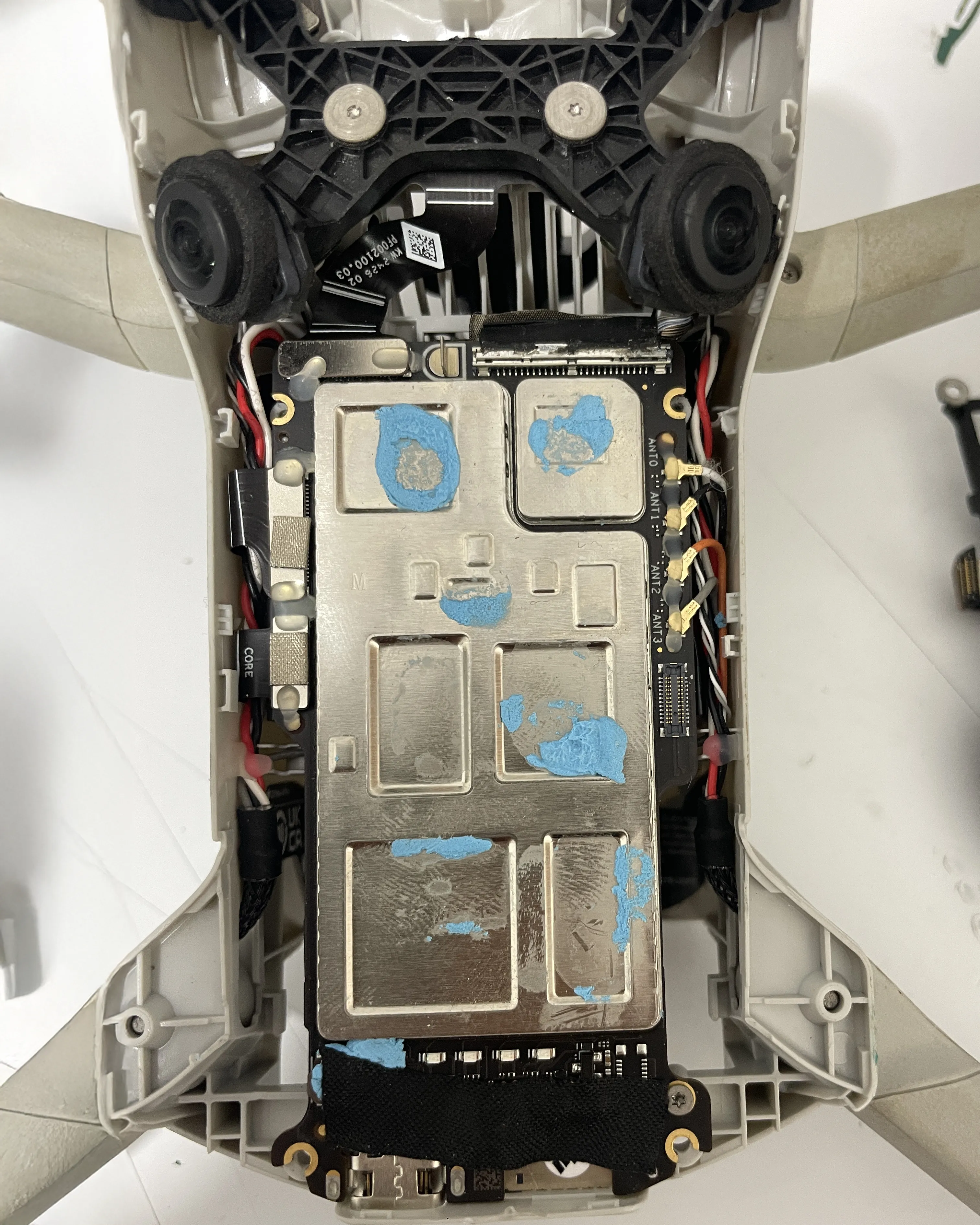 dji mini 4 pro anakart görüntüsü