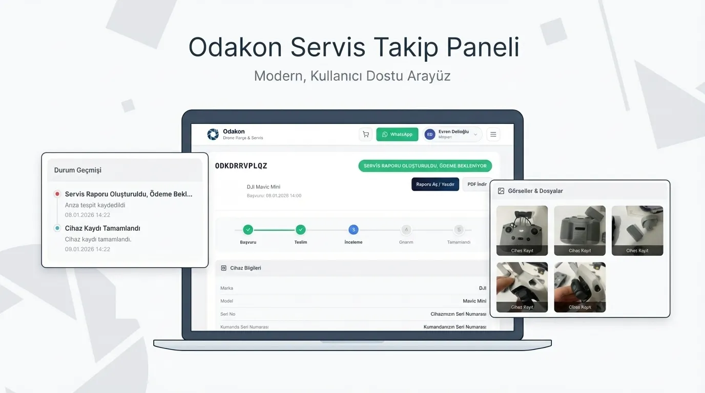 Odakon Servis Takip
