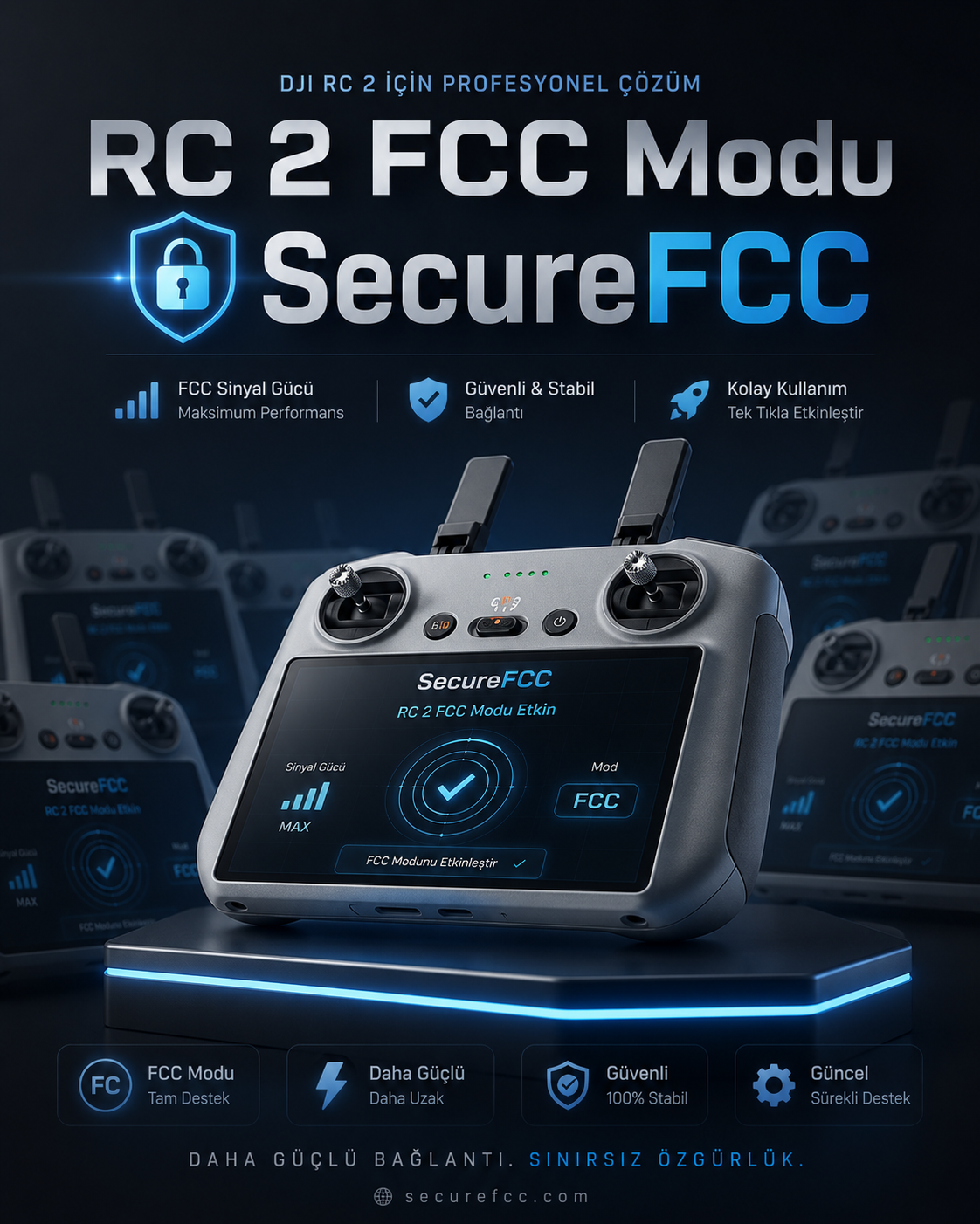 DJI RC 2 FCC Mod tanıtımı